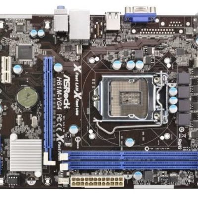درباره این محصول نوع سوکت: LGA 1155 چیپست: اینتل H61 حافظه: 2x DDR3-1600/ 1333/ 1066 اسلات DIMM، دو کانال، غیر ECC، بدون بافر، حداکثر ظرفیت 16 گیگابایت اسلات ها: 1 عدد اسلات PCI-Express 3.0 x16، 1 عدد اسلات PCI-Express 2.0 x1 SATA: 4 پورت SATA2 صدا: Realtek ALC662 5.1-Channel Audio Definition CodeC درگاه‌ها: 4 پورت USB 2.0 (2 در عقب، 2 درگاه از طریق هدر)، 1 پورت PS/2 ماوس، 1 پورت PS/2 صفحه کلید، 1 پورت VGA، 1 پورت LAN RJ45، جک ورودی/خروجی صدا کانکتور برق: 1 x 24 پین ATX کانکتور برق، 1 x 4 پین کانکتور برق 12 ولت